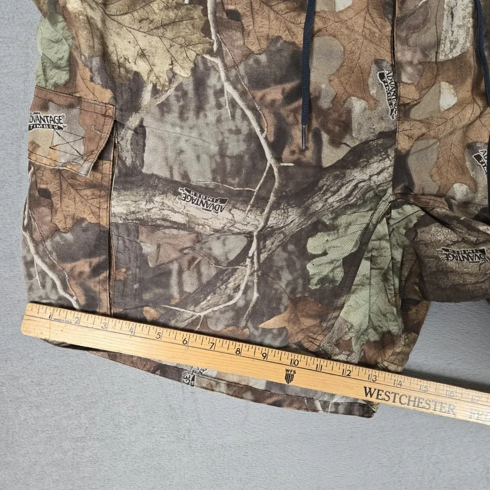 Remington Cargo Shorts Men XL Advantage Timber‎ Camo Hunting Nylon Outdoor
